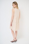 ABITO CORTO BALZE BEIGE
