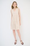 ABITO CORTO BALZE BEIGE