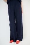 PANTALONE AMPIO CON ELASTICO BLU