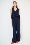 PANTALONE AMPIO CON ELASTICO BLU