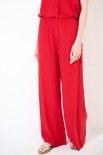 PANTALONE AMPIO CON ELASTICO ROSSO