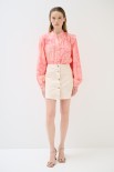 MINIGONNA BOTTONI DV. BEIGE