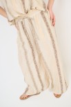 PANTALONE DRITTO CON ELASTICO MORO