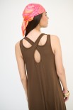 ABITO JERSEY VISCOSA CON INCROCIO DT MORO
