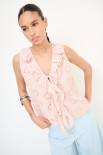 BLUSA SMANICATA ROUCHES DAV. CIPRIA
