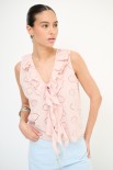 BLUSA SMANICATA ROUCHES DAV. CIPRIA