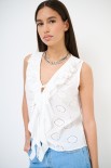 BLUSA SMANICATA ROUCHES DAV. FARINA