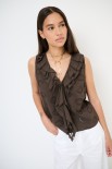 BLUSA SMANICATA ROUCHES DAV. FORMICA