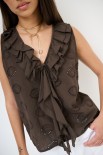 BLUSA SMANICATA ROUCHES DAV. FORMICA
