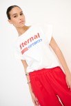 T-SHIRT ANNI'90 PANNA