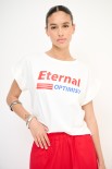 T-SHIRT ANNI'90 PANNA