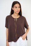 T-SHIRT OVER CON DT LYOCELL MORO