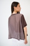 T-SHIRT OVER CON DT LYOCELL MORO