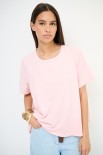 T-SHIRT OVER CON DT LYOCELL ROSA
