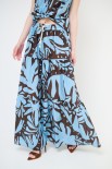 GONNA LUNGA BALZE + COULISSE JEANS/COCCIO