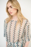 MAGLIA SCATOLINA MISSONI VERDE