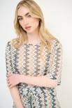 MAGLIA SCATOLINA MISSONI VERDE