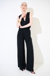 PANTALONE AMPIO CON ELASTICO NERO