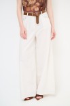 PANTALONE PALAZZO CON CINTURA SOIA