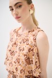CROP TOP DOPPIA A BALZA MORO
