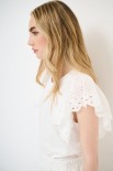 T-SHIRT CON APPLICAZIONE S.GALLO BIANCO