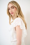 T-SHIRT CON APPLICAZIONE S.GALLO BIANCO