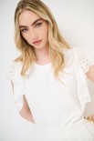 T-SHIRT CON APPLICAZIONE S.GALLO BIANCO