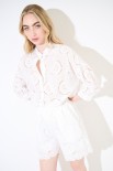 CAMICIA SANGALLO CON NODO BIANCO