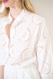 CAMICIA SANGALLO CON NODO BIANCO