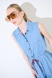 CAMICIA CHAMBRAY SMANICATA NODO DAV. JEANS