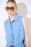 CAMICIA CHAMBRAY SMANICATA NODO DAV. JEANS
