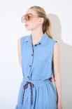 CAMICIA CHAMBRAY SMANICATA NODO DAV. JEANS