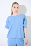 CASACCA CHAMBRAY SCATOLETTA JEANS