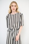 MAGLIA SCATOLINA SPALLA SCESA NERO