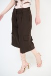 MISTO LINO BERMUDA CON TASCONI MORO