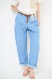 PANTA CHAMBRAY OVETTO +CINTURA JEANS
