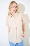 CAMICIA OVER BEIGE