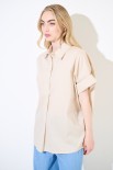 CAMICIA OVER BEIGE