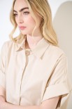 CAMICIA OVER BEIGE