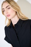 CAMICIA OVER NERO