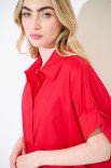 CAMICIA OVER ROSSO