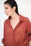 CAMICIA CON NODO MUSSOLA BRUCIATO