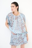 BLUSA RIPRESA SPALLE STAMPA MUSSOLA CELESTE