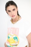 T-SHIRT CALIFORNIA BIANCO