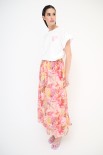 T-SHIRT PINK GIN BIANCO