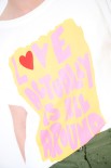 T-SHIRT LOVE BIANCO