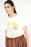T-SHIRT MARTINI BIANCO