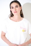 T-SHIRT VACATION LIMONI BIANCO