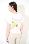T-SHIRT VACATION LIMONI BIANCO
