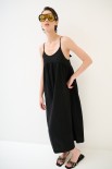 ABITO SPALLINE NERO
